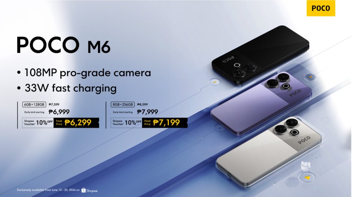 POCO M6: Pro Camera, Stunning Display & Long Battery Life